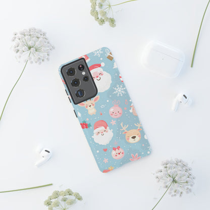 Pastel Santa Joy – Tough Glossy Samsung Galaxy Case