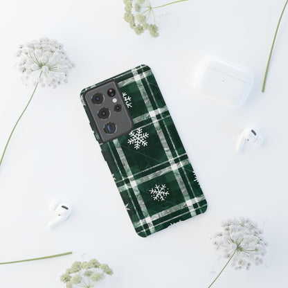 Frosted Tartan – Tough Glossy Samsung Galaxy Case