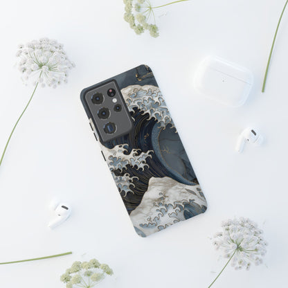 Golden Wave – Tough Glossy Samsung Case