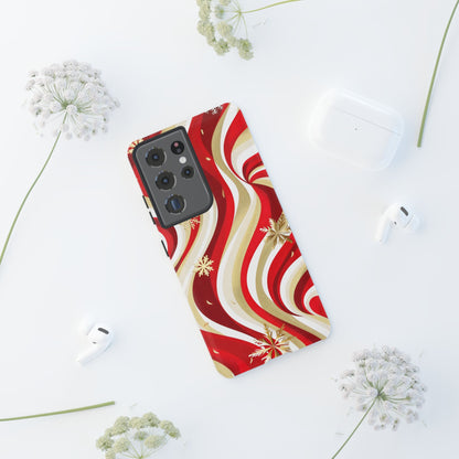 Peppermint Waves – Tough Glossy Samsung Galaxy Case