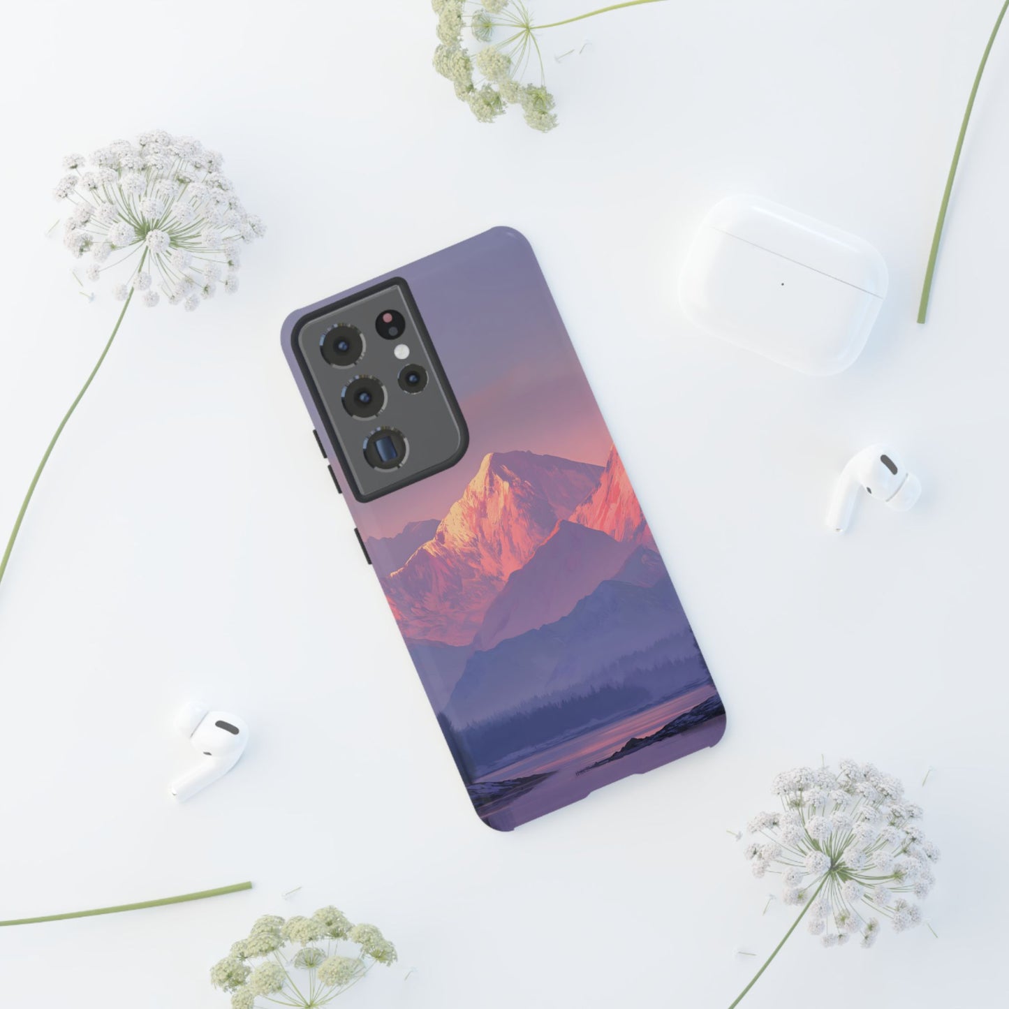 Crimson Peaks – Tough Glossy Samsung Galaxy Case