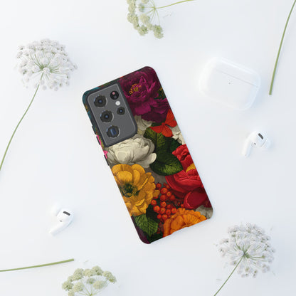 Midnight Bloom – Tough Glossy Samsung Galaxy Case
