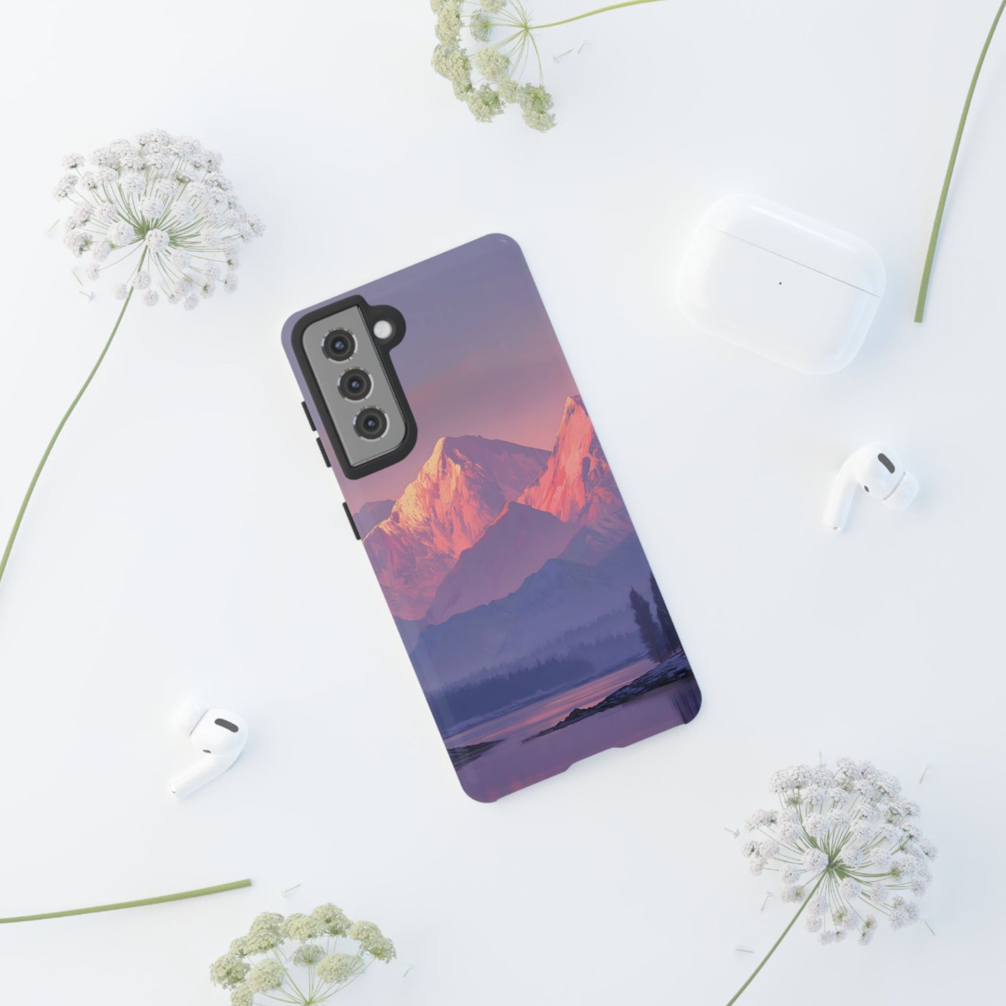 Crimson Peaks – Tough Glossy Samsung Galaxy Case