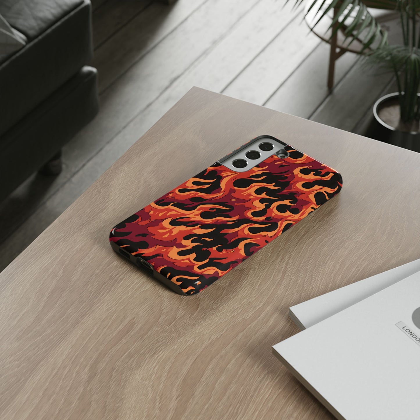 Inferno Blaze – Tough Glossy Samsung Galaxy Case