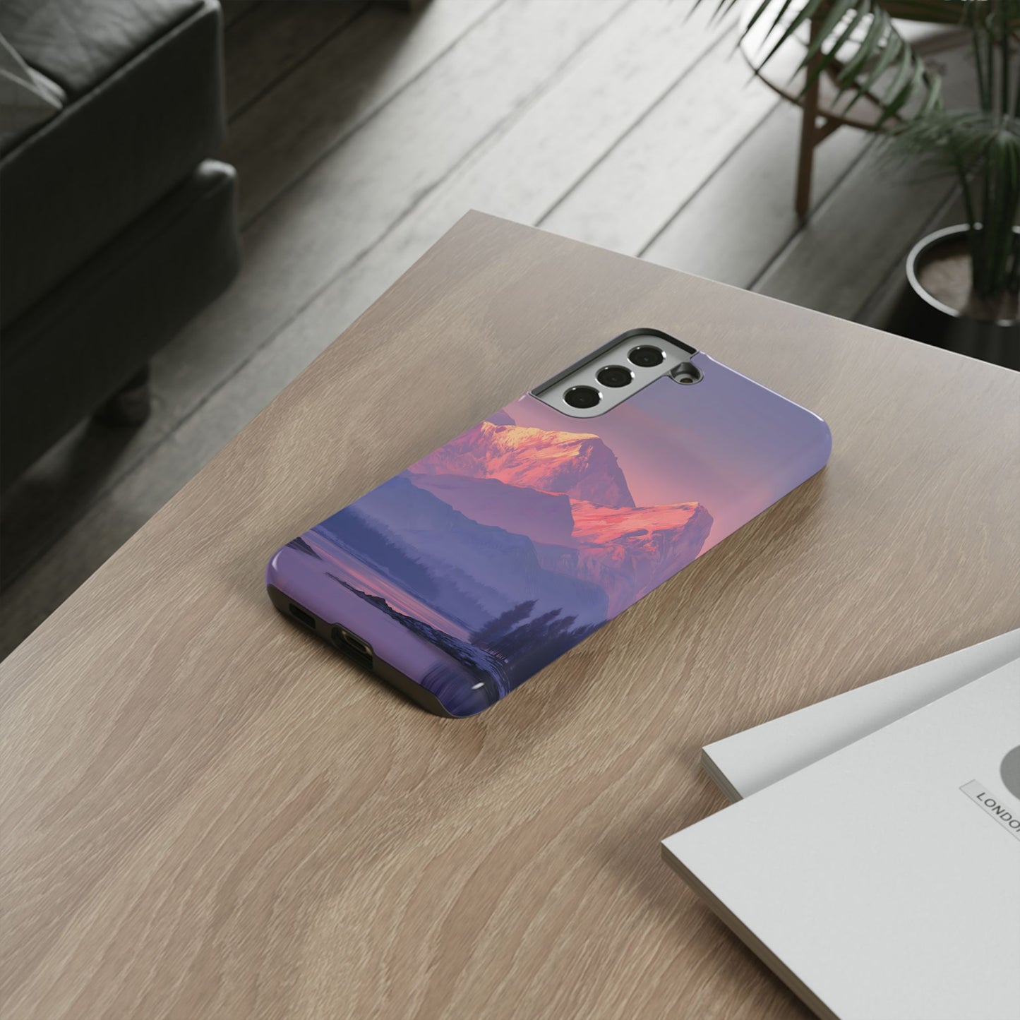 Crimson Peaks – Tough Glossy Samsung Galaxy Case