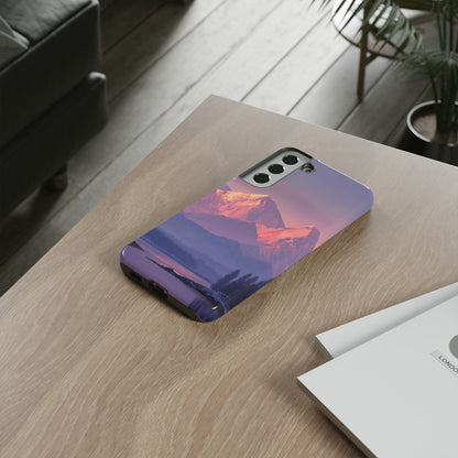 Crimson Peaks – Tough Glossy Samsung Galaxy Case