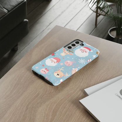 Pastel Santa Joy – Tough Glossy Samsung Galaxy Case
