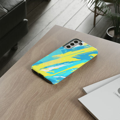 Neon Surge – Tough Glossy Samsung Galaxy Case