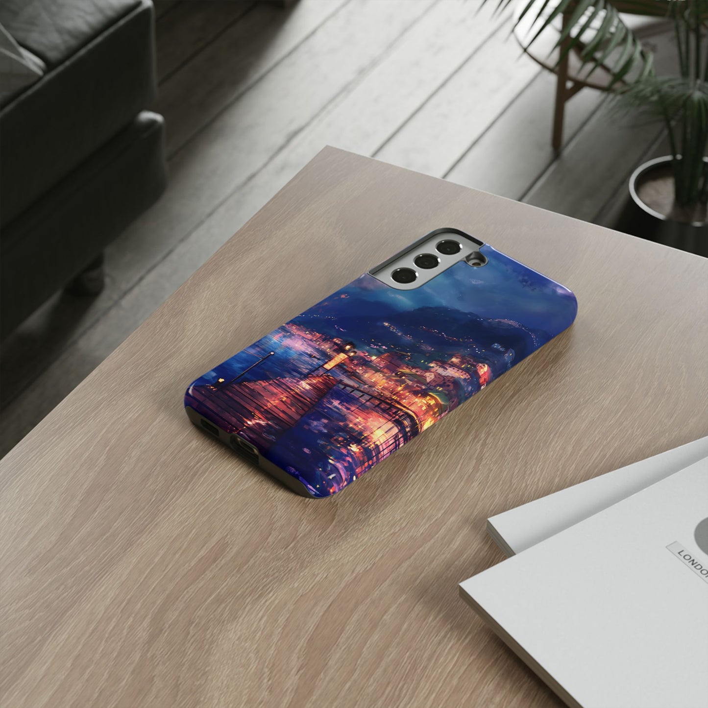 Twilight Harbor – Tough Glossy Samsung Galaxy Case
