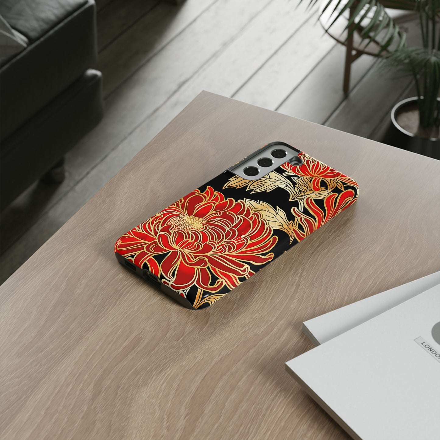 Ember Petals – Tough Glossy Samsung Galaxy Case
