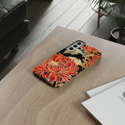 Ember Petals – Tough Glossy Samsung Galaxy Case