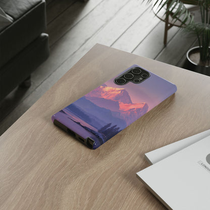 Crimson Peaks – Tough Glossy Samsung Galaxy Case