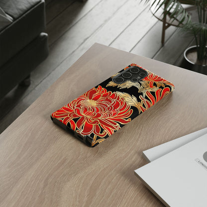 Ember Petals – Tough Glossy Samsung Galaxy Case