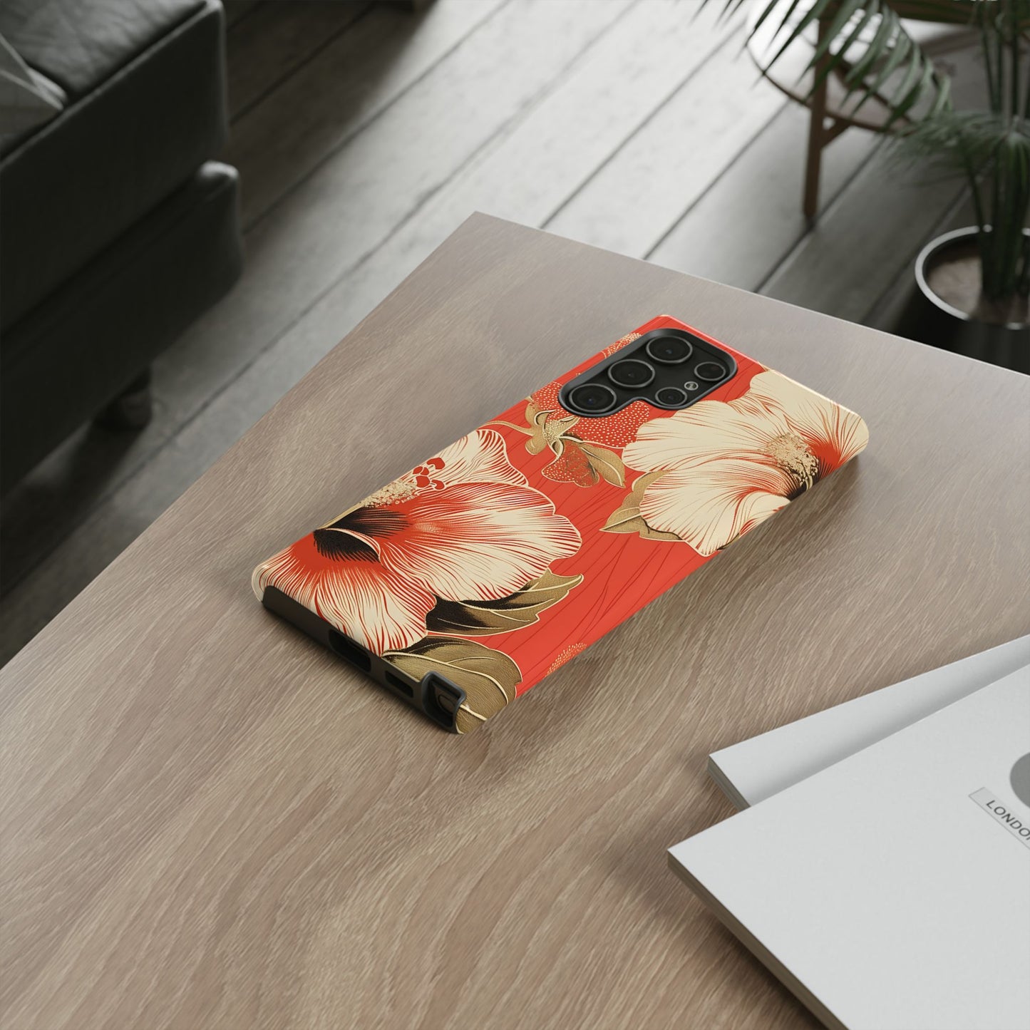 Golden Hibiscus – Tough Glossy Samsung Galaxy Case