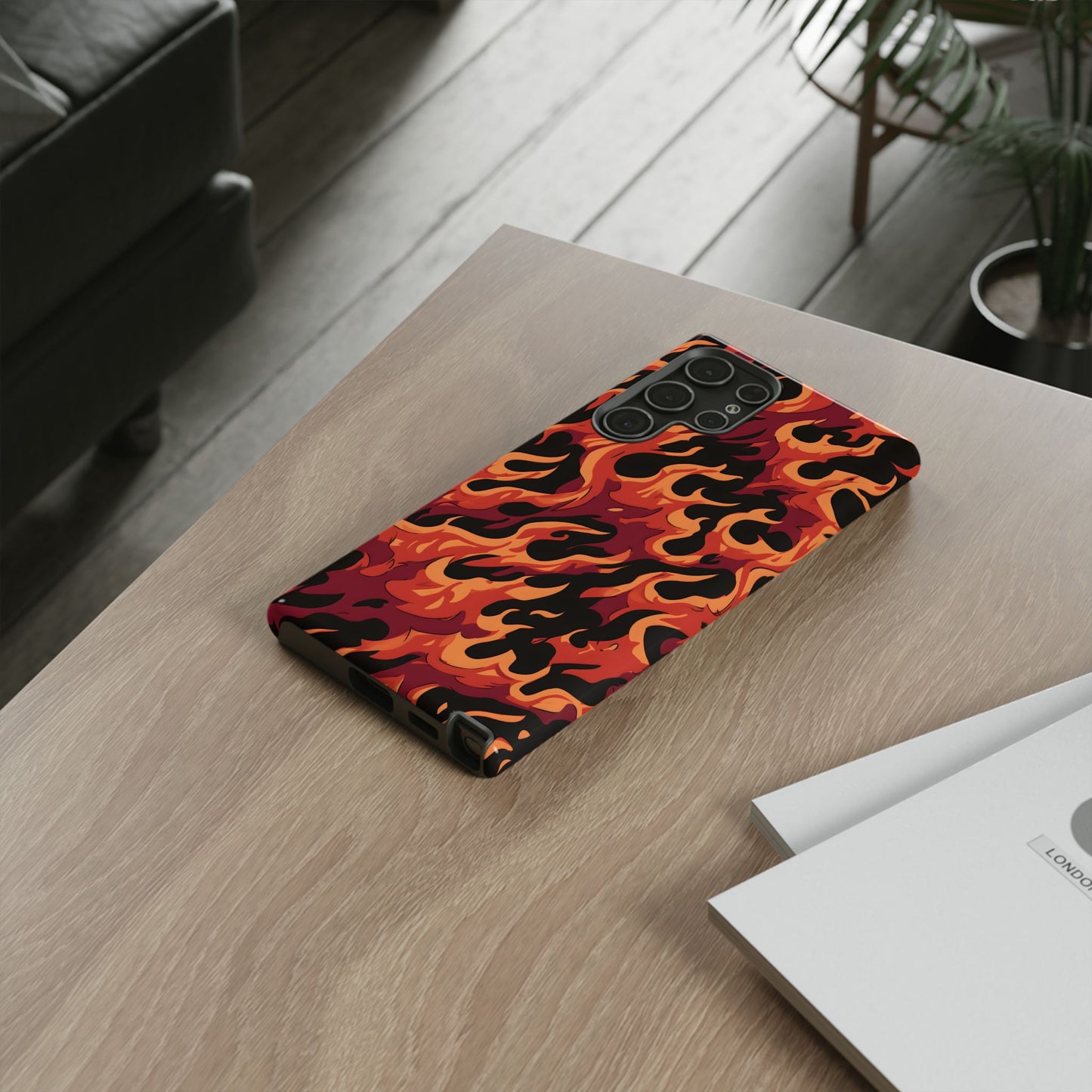 Inferno Blaze – Tough Glossy Samsung Galaxy Case