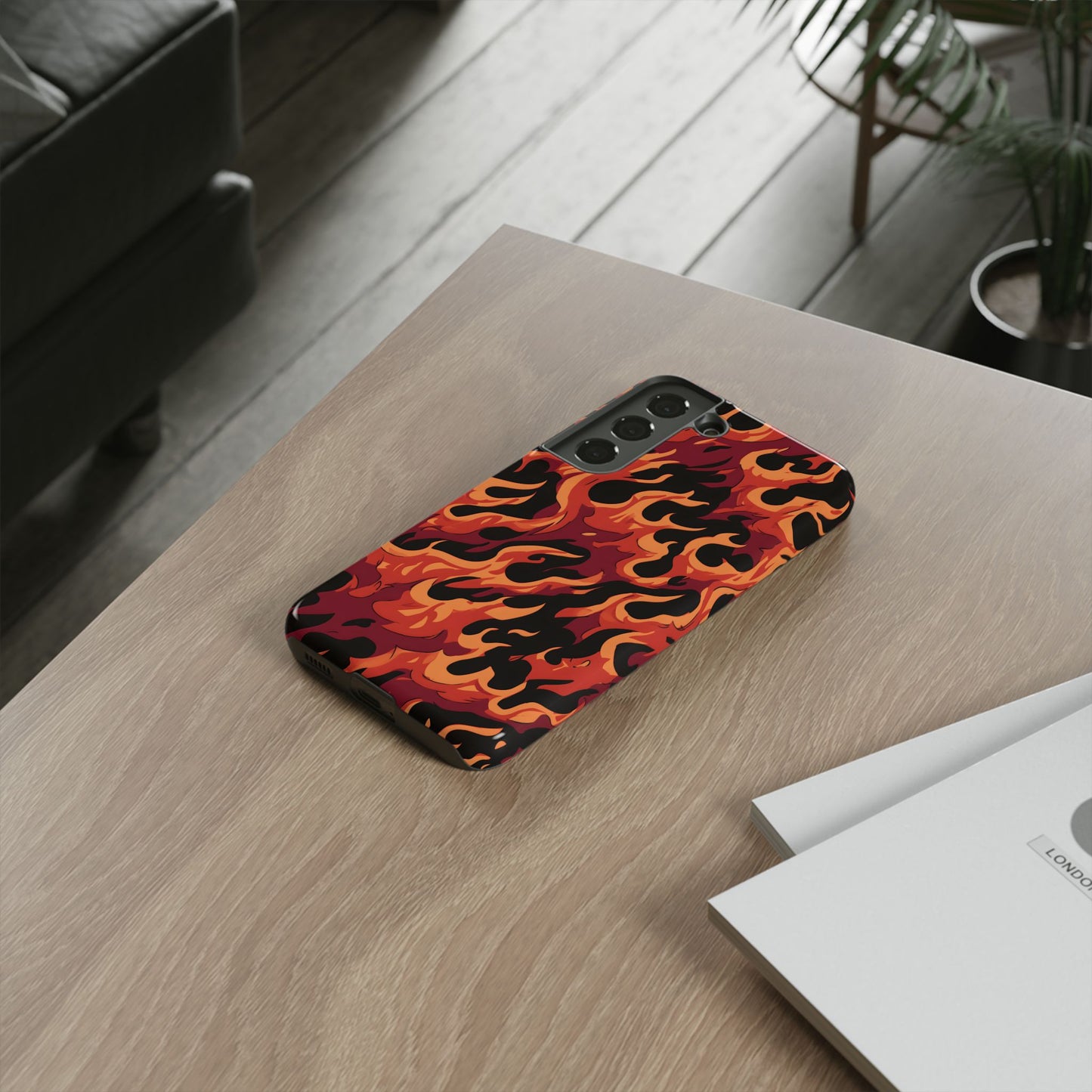 Inferno Blaze – Tough Glossy Samsung Galaxy Case