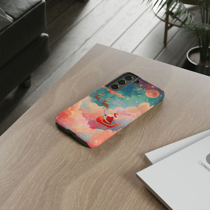 Starlit Santa Sky –  Tough Glossy Samsung Galaxy Case