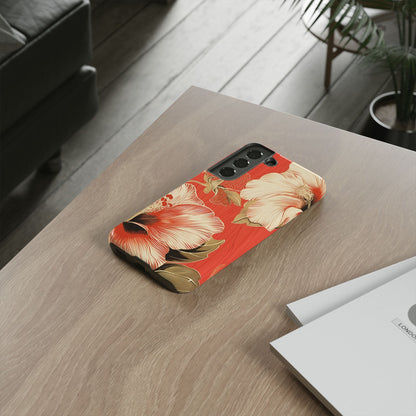 Golden Hibiscus – Tough Glossy Samsung Galaxy Case