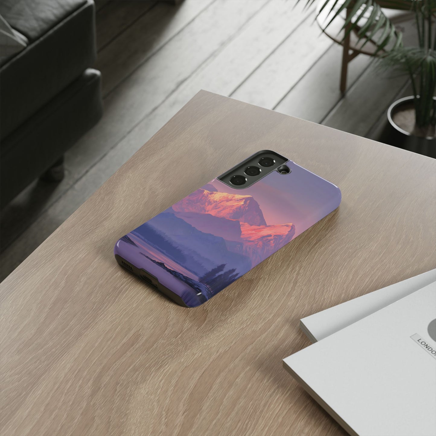 Crimson Peaks – Tough Glossy Samsung Galaxy Case