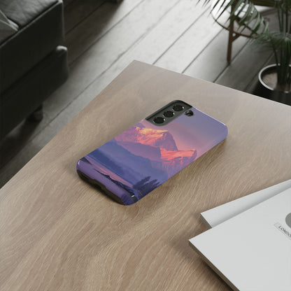 Crimson Peaks – Tough Glossy Samsung Galaxy Case
