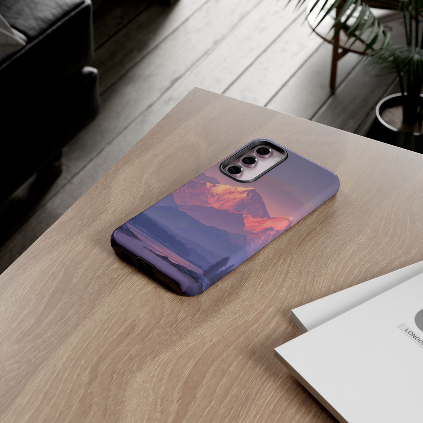 Crimson Peaks – Tough Glossy Samsung Galaxy Case