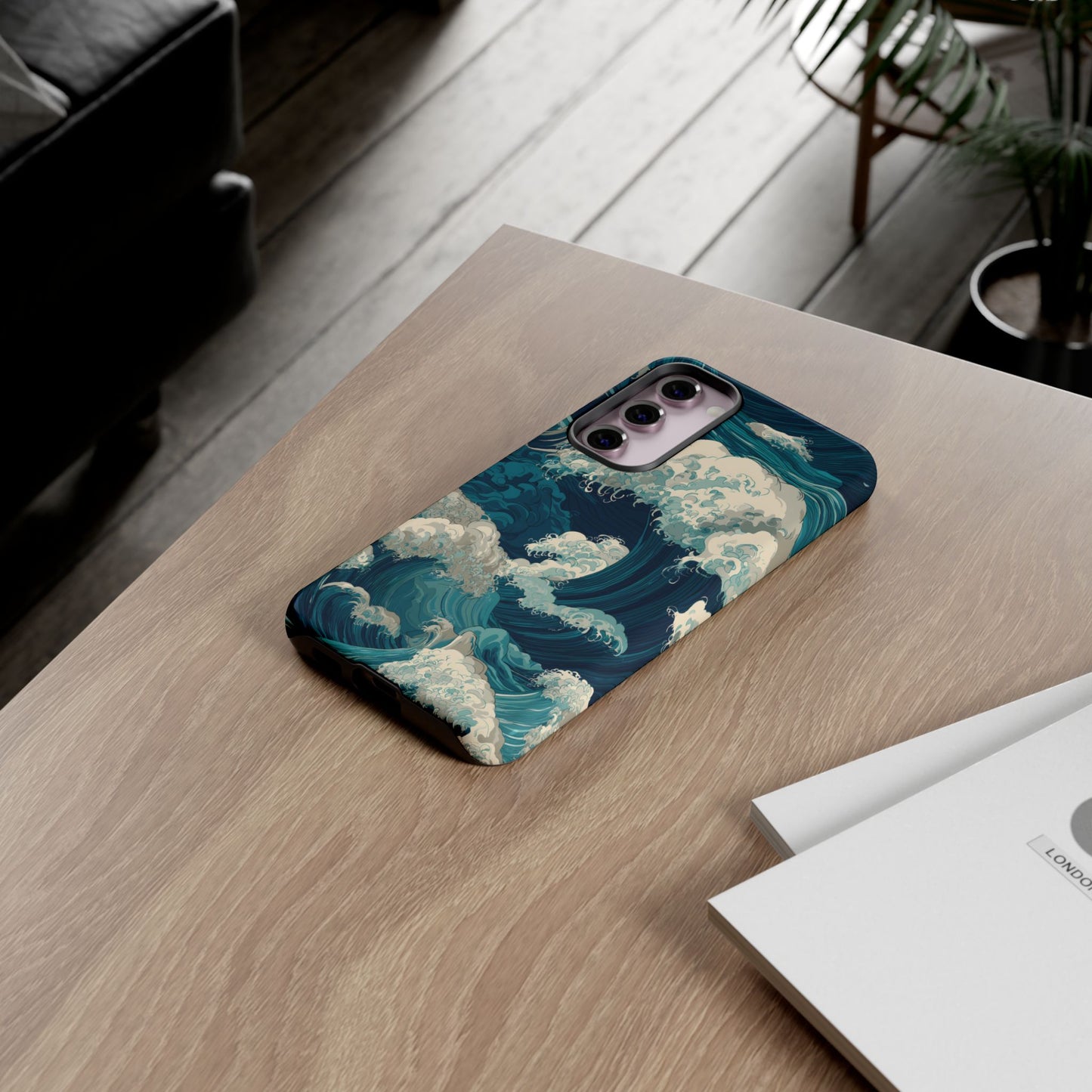 Eternal Waves – Tough Glossy Samsung Galaxy Case