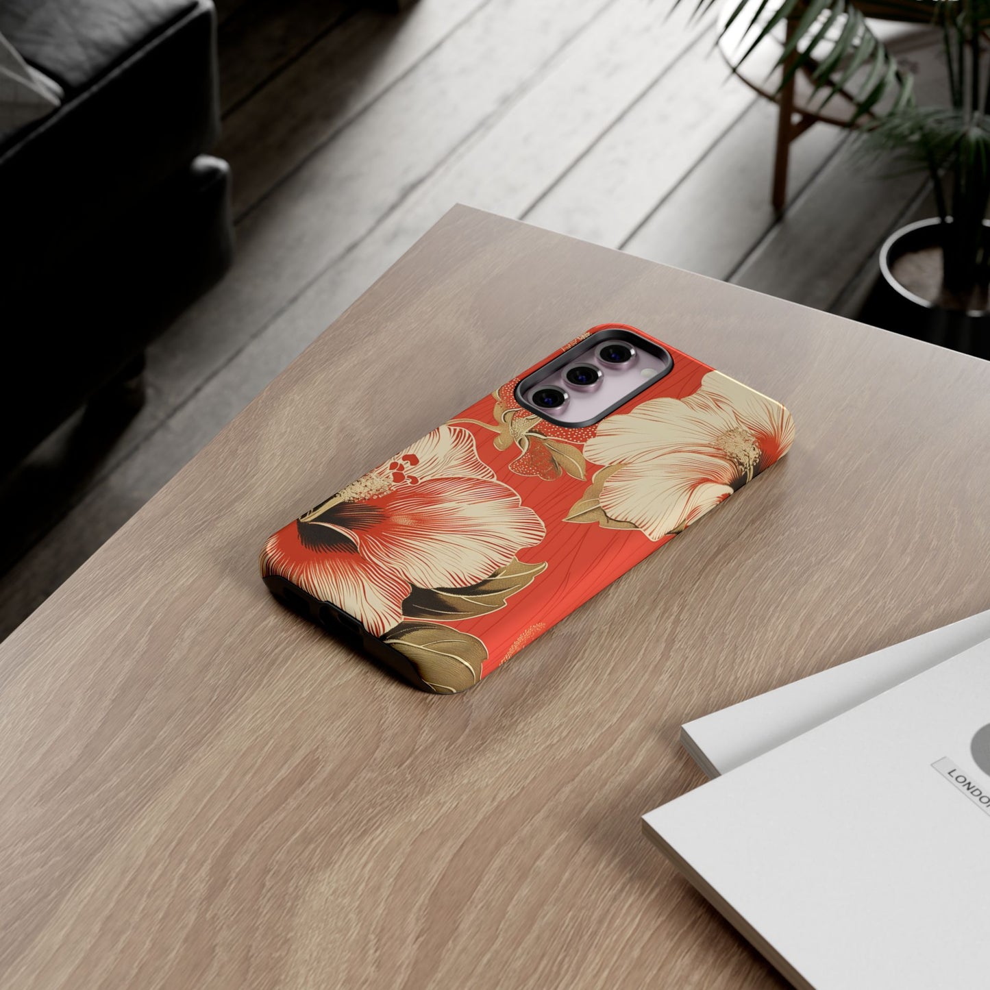 Golden Hibiscus – Tough Glossy Samsung Galaxy Case