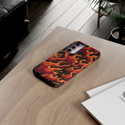 Inferno Blaze – Tough Glossy Samsung Galaxy Case