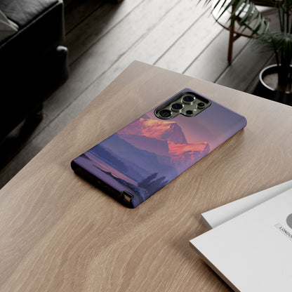 Crimson Peaks – Tough Glossy Samsung Galaxy Case