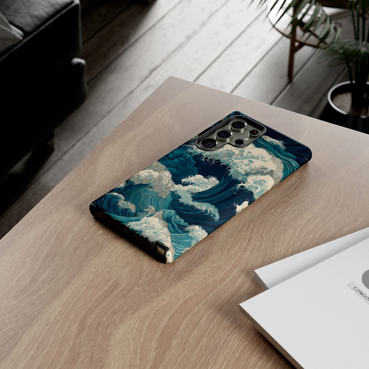 Eternal Waves – Tough Glossy Samsung Galaxy Case