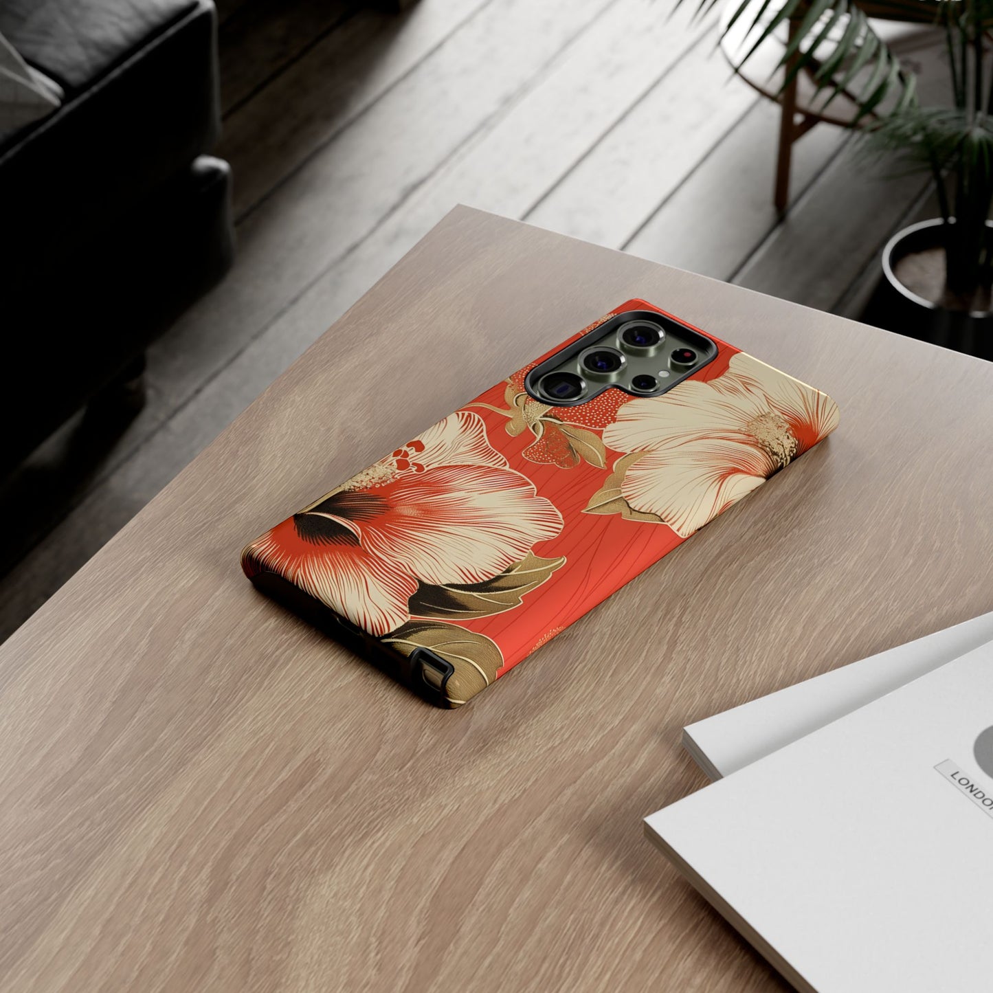 Golden Hibiscus – Tough Glossy Samsung Galaxy Case