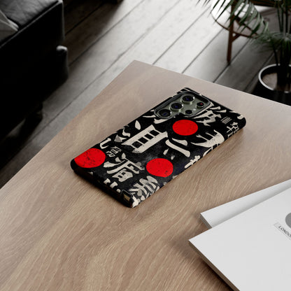 Kanji Clash – Tough Glossy Samsung Galaxy Case