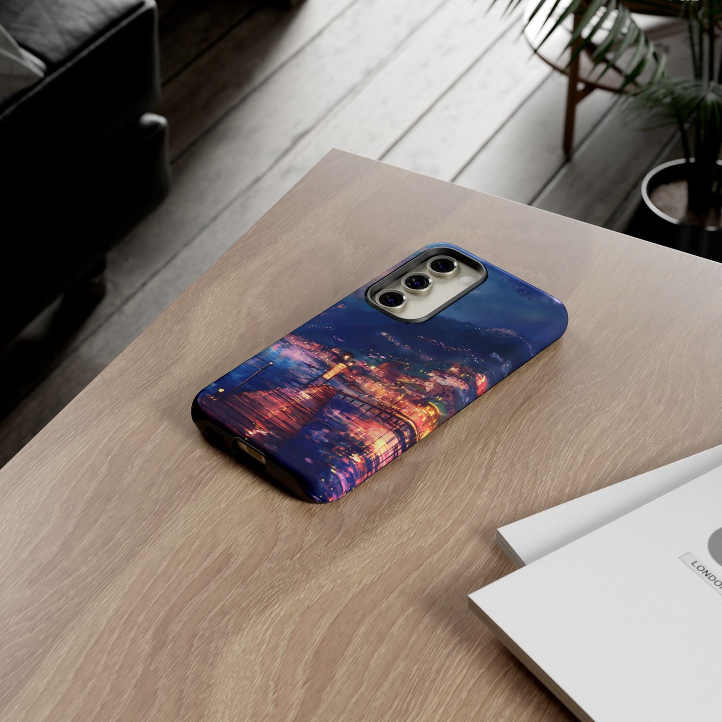 Twilight Harbor – Tough Glossy Samsung Galaxy Case