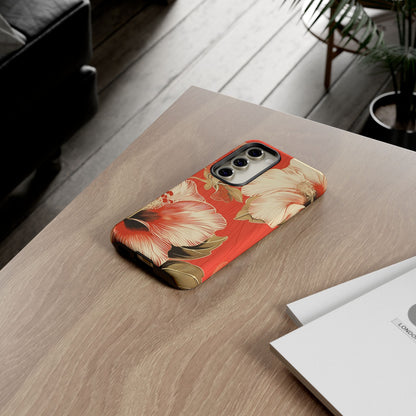 Golden Hibiscus – Tough Glossy Samsung Galaxy Case
