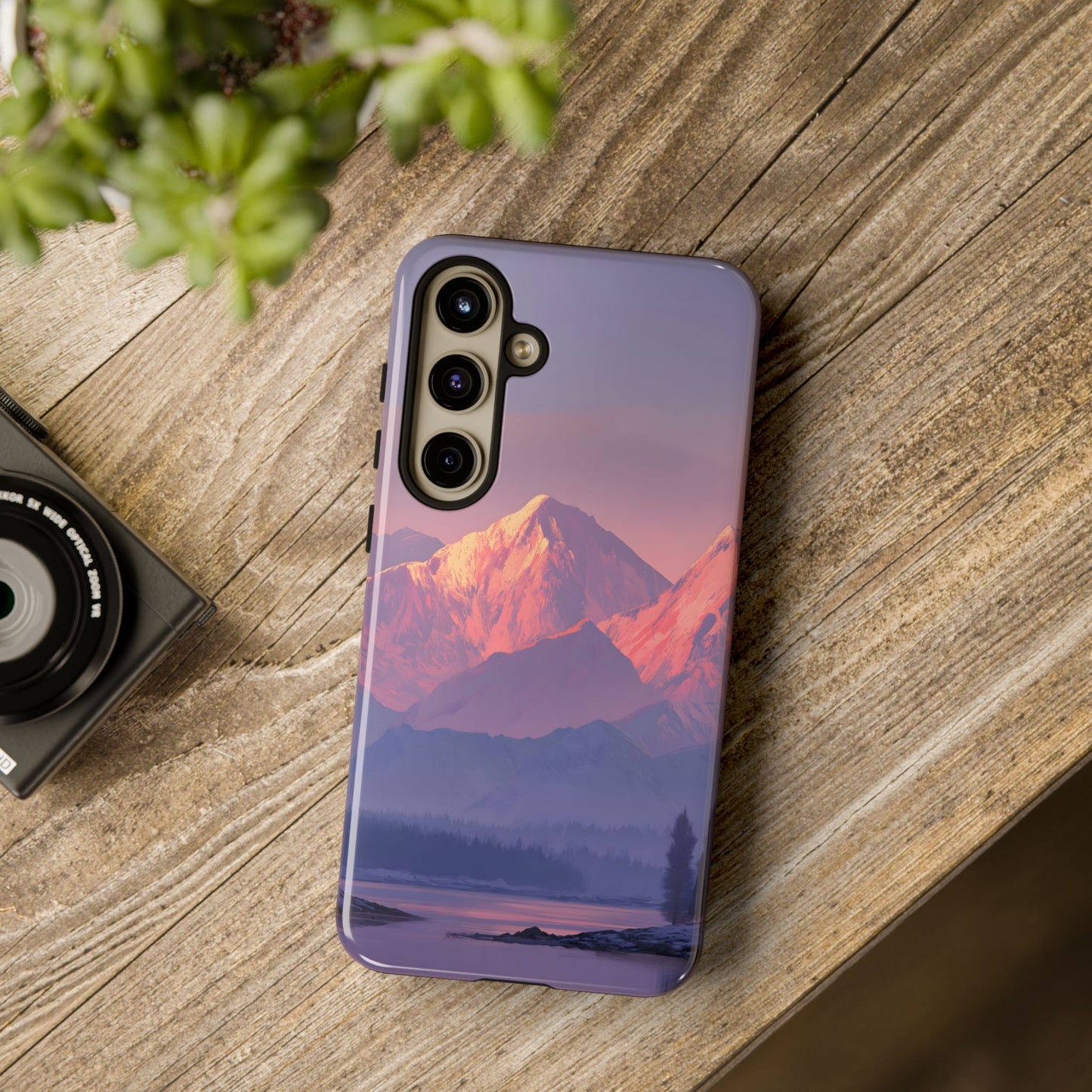 Crimson Peaks – Tough Glossy Samsung Galaxy Case