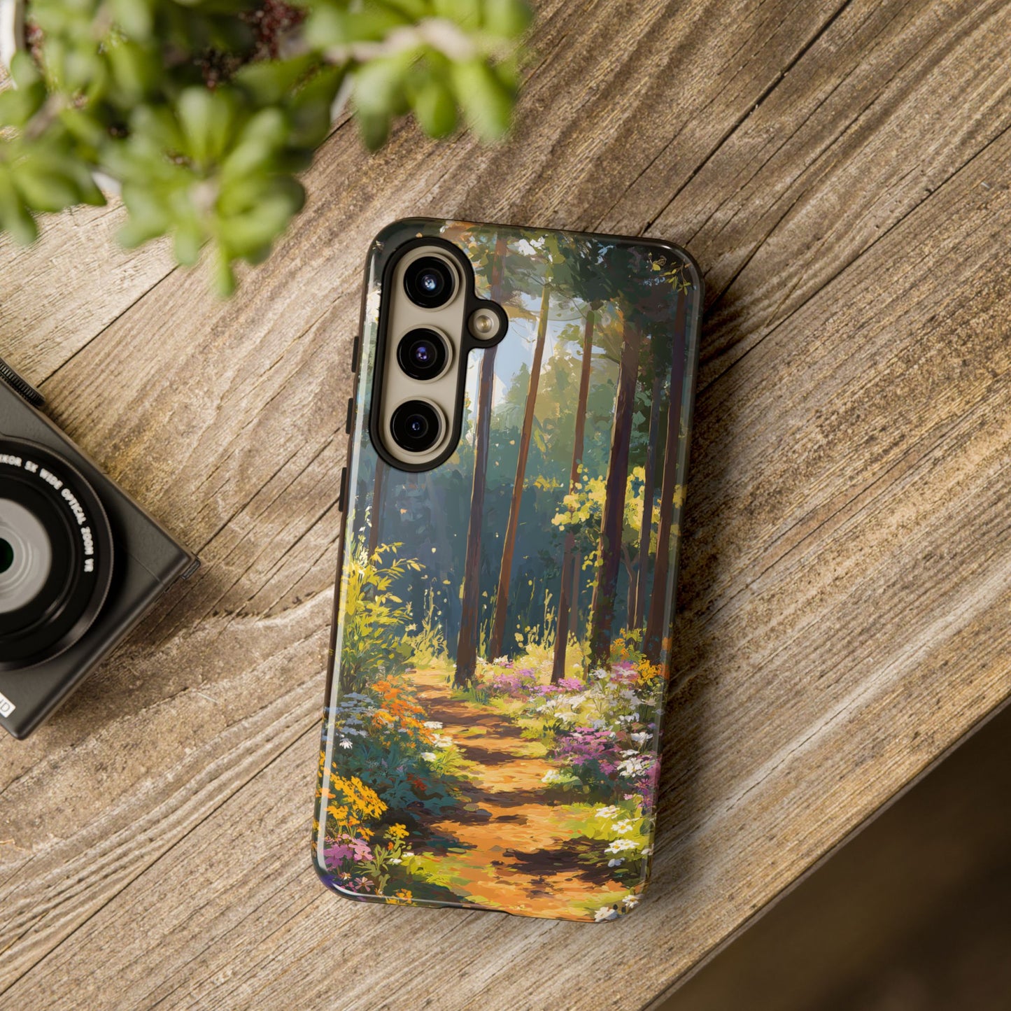 Enchanted Forest Path – Tough Glossy Samsung Galaxy Case