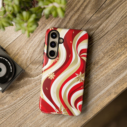 Peppermint Waves – Tough Glossy Samsung Galaxy Case