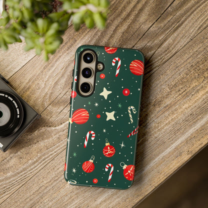 Festive Ornament Scatter – Tough Glossy Samsung Galaxy Case