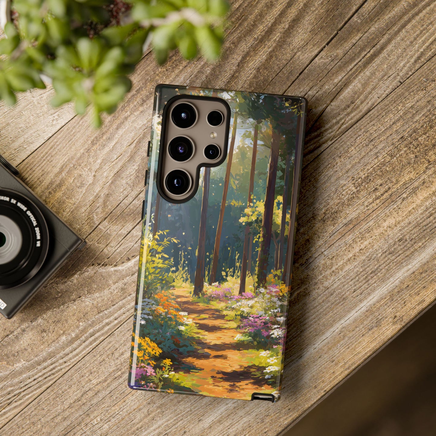 Enchanted Forest Path – Tough Glossy Samsung Galaxy Case