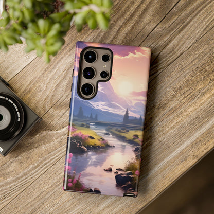Alpine Dawn – Tough Glossy Samsung Galaxy Case