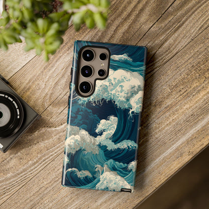 Eternal Waves – Tough Glossy Samsung Galaxy Case
