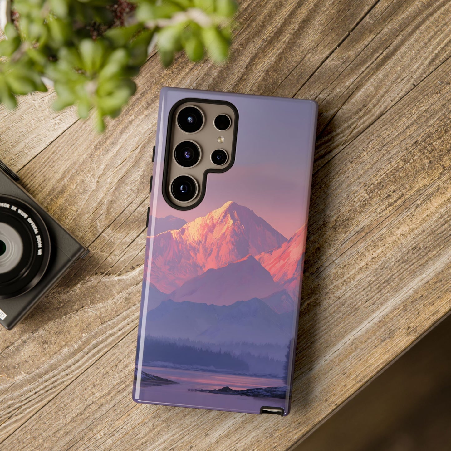 Crimson Peaks – Tough Glossy Samsung Galaxy Case