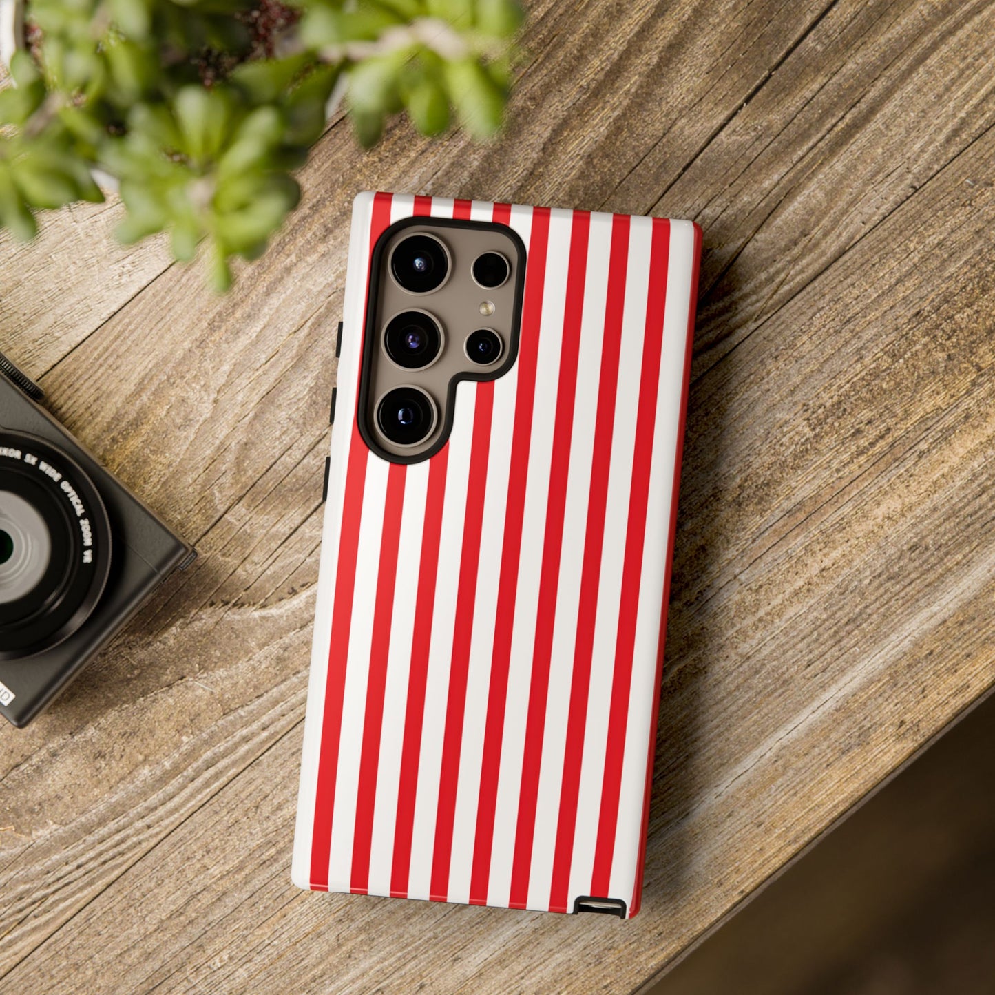 Candy Cane Stripes – Tough Glossy Samsung Galaxy Case
