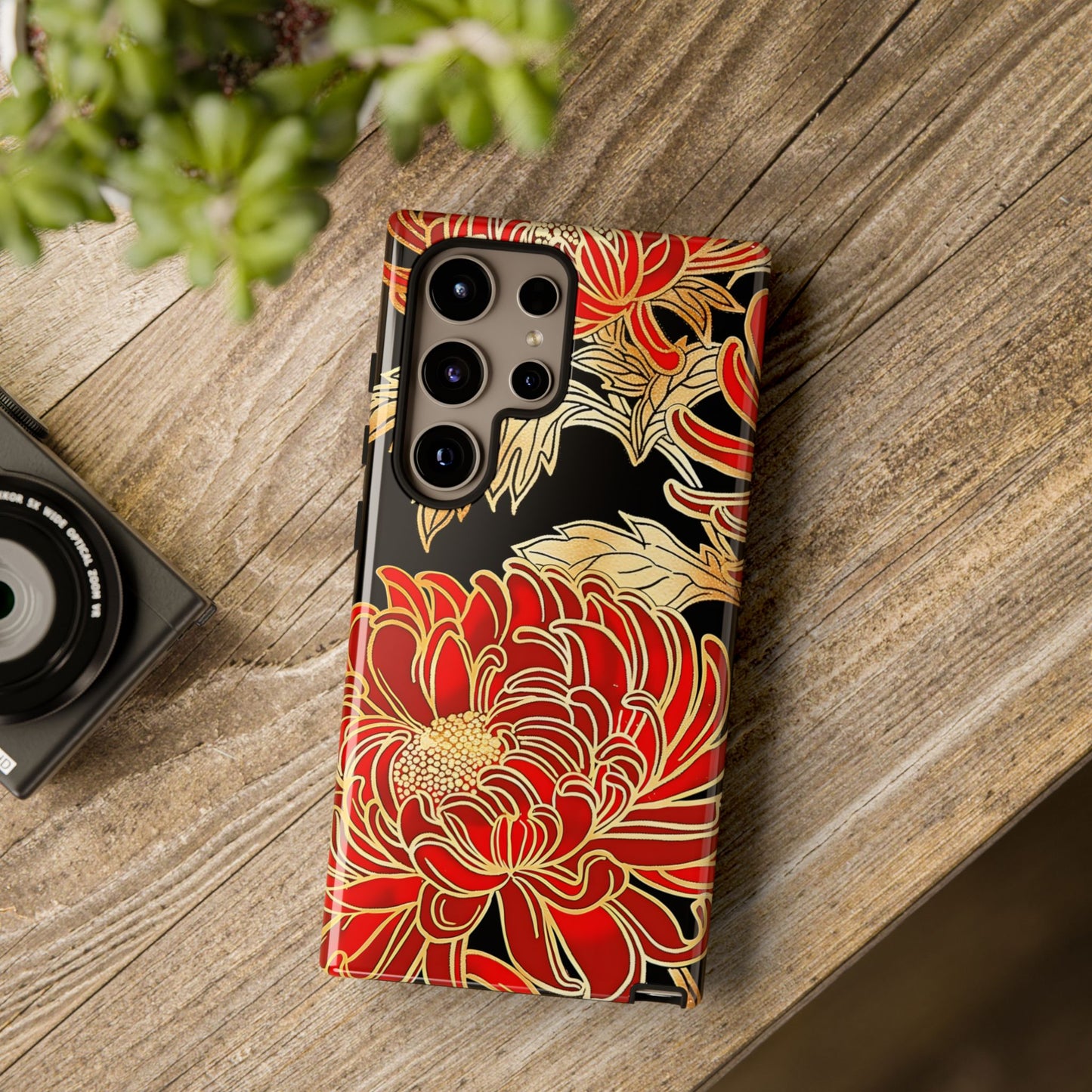 Ember Petals – Tough Glossy Samsung Galaxy Case