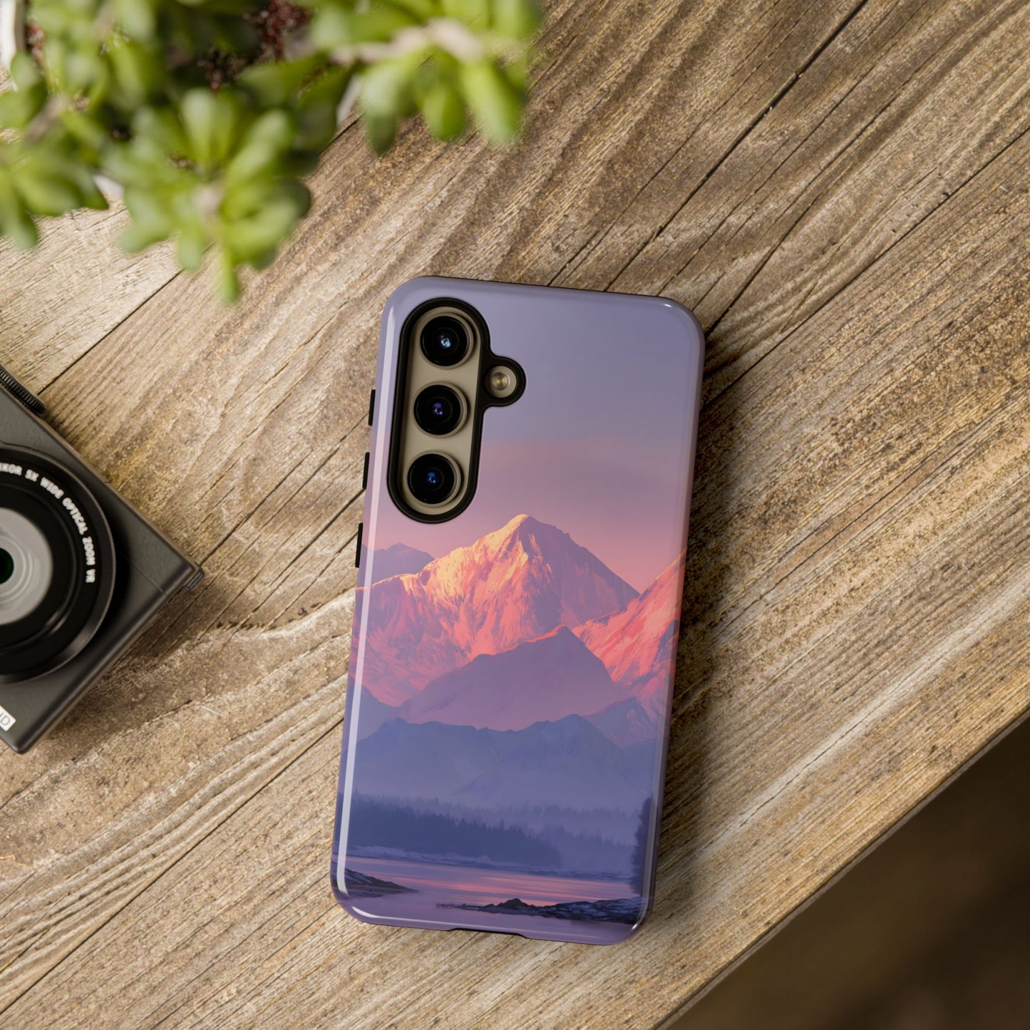 Crimson Peaks – Tough Glossy Samsung Galaxy Case