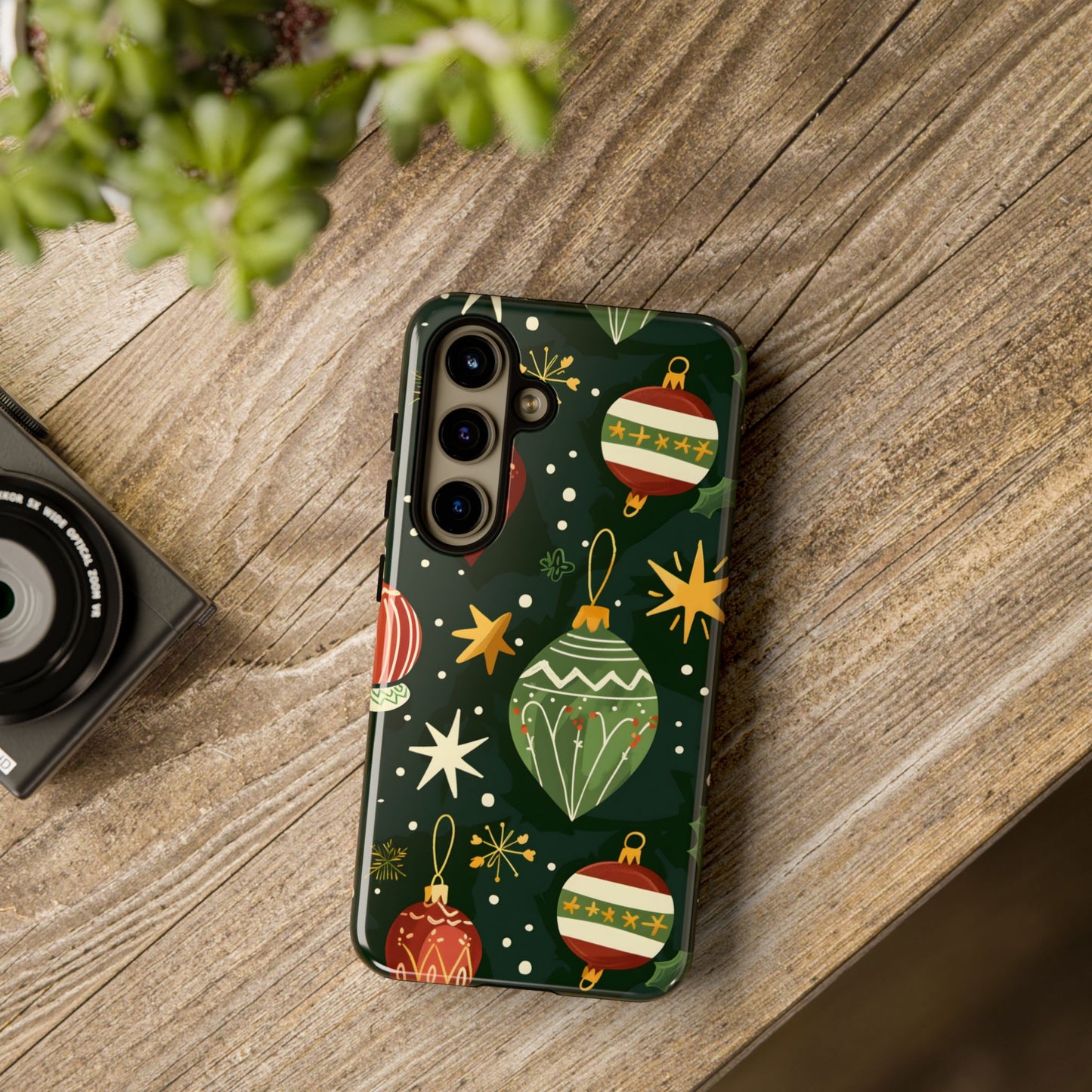 Evergreen Ornament Magic – Tough Glossy Samsung Galaxy Case