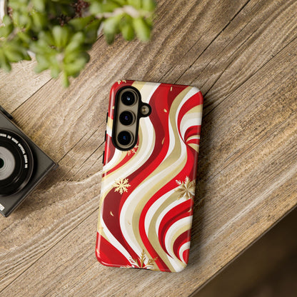 Peppermint Waves – Tough Glossy Samsung Galaxy Case