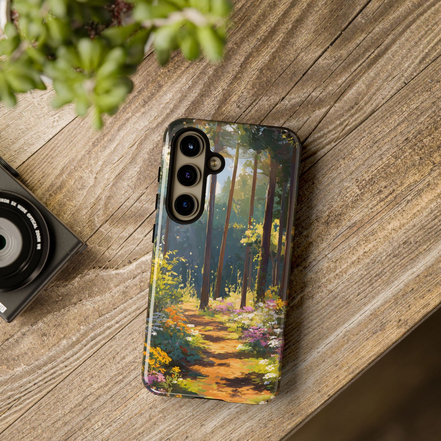 Enchanted Forest Path – Tough Glossy Samsung Galaxy Case
