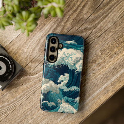 Eternal Waves – Tough Glossy Samsung Galaxy Case