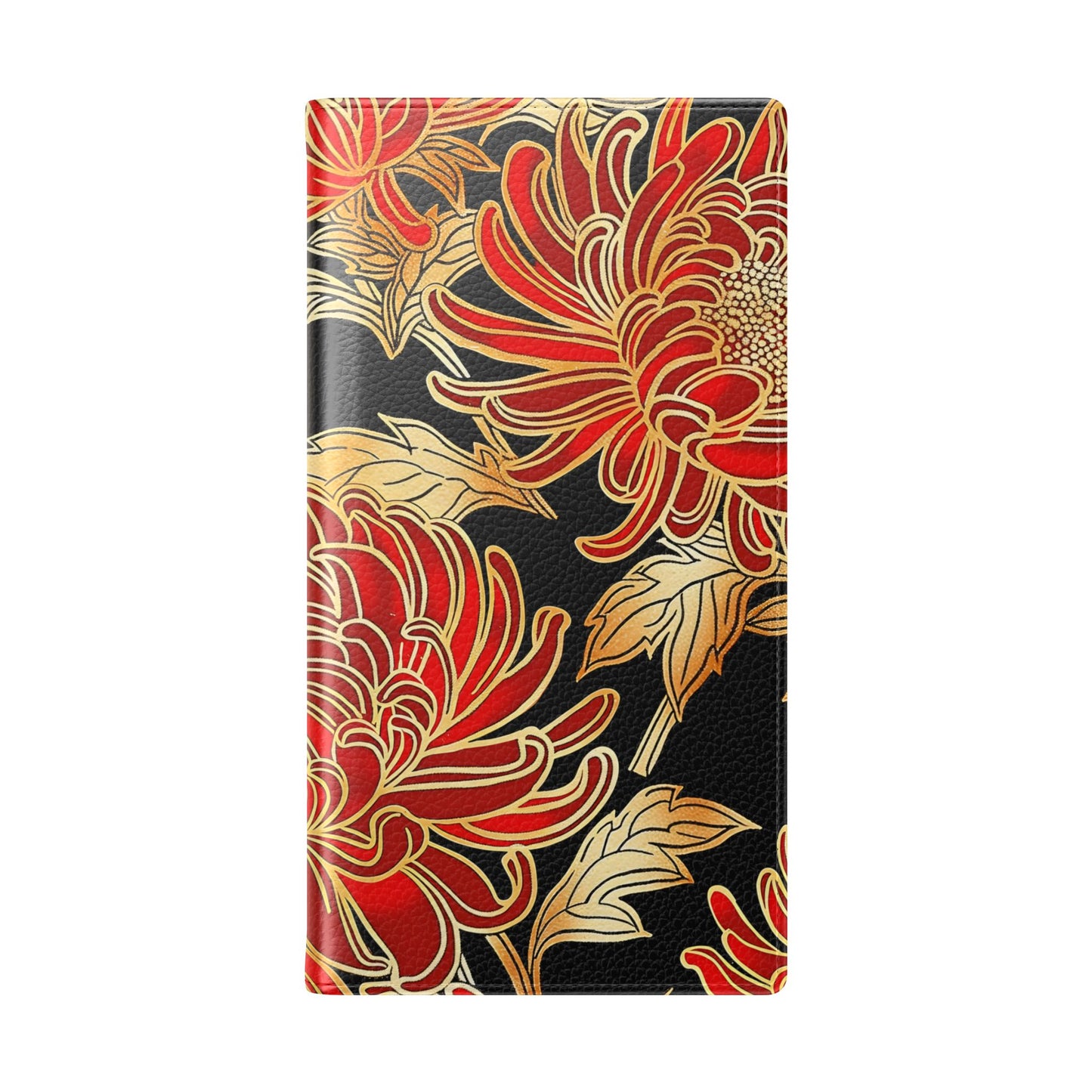Ember Petals – Vegan Leather Wallet Samsung Case
